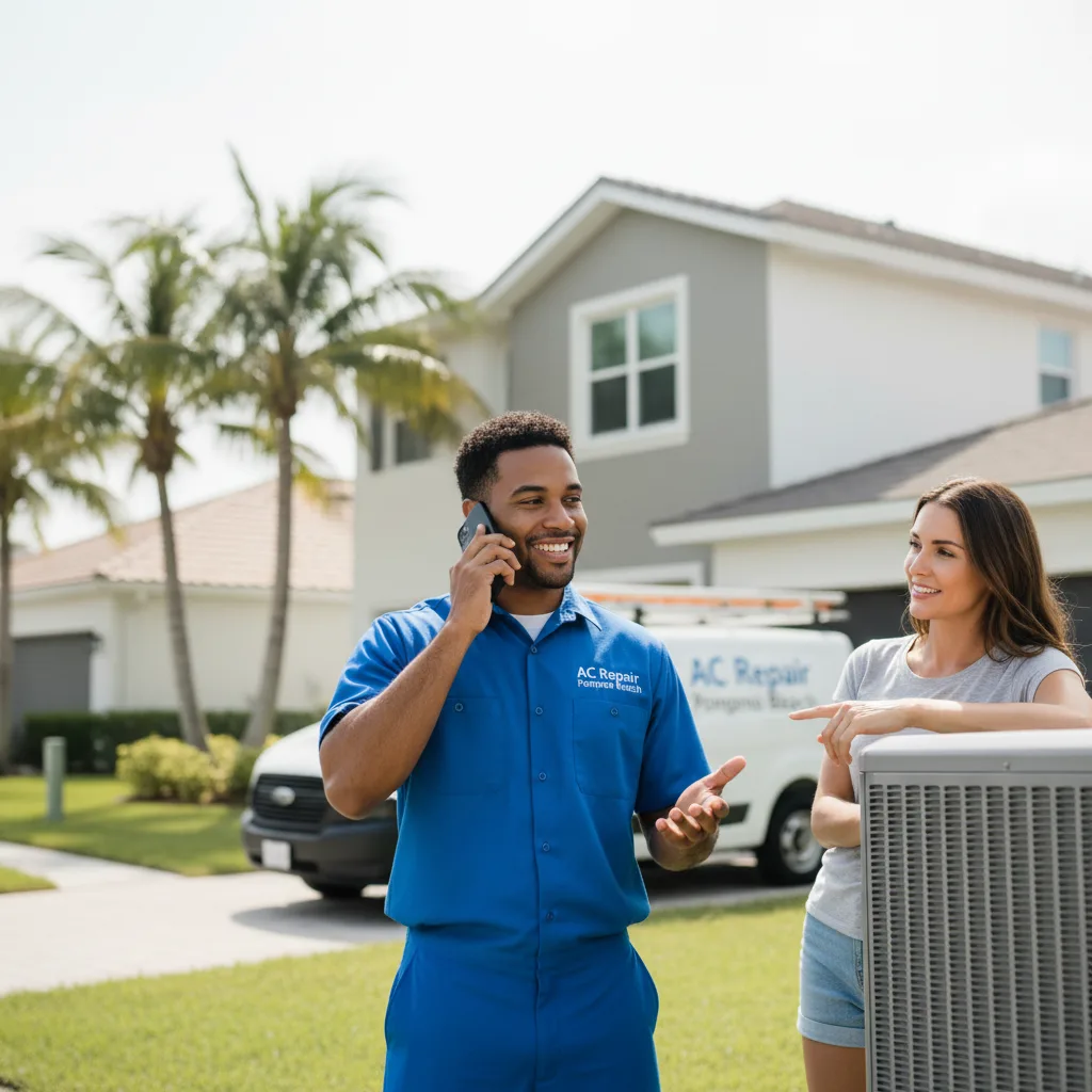 AC Repair Pompano Beach customer support in Assumption